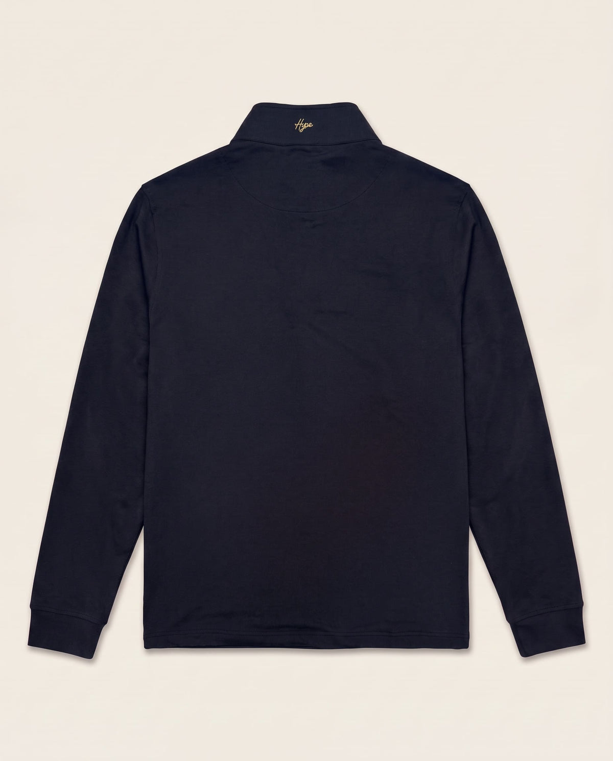 Captain's Quarter Zip Azul Marino, vista trasera