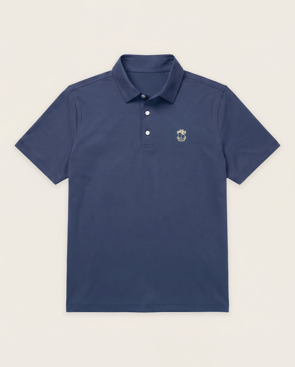 Members Polo Azul Profundo, vista frontal