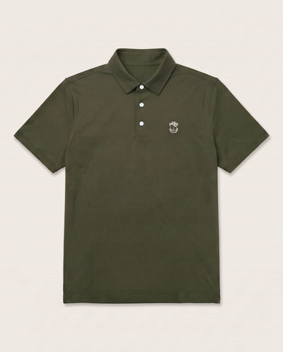 Members Polo Verde Oliva, vista frontal